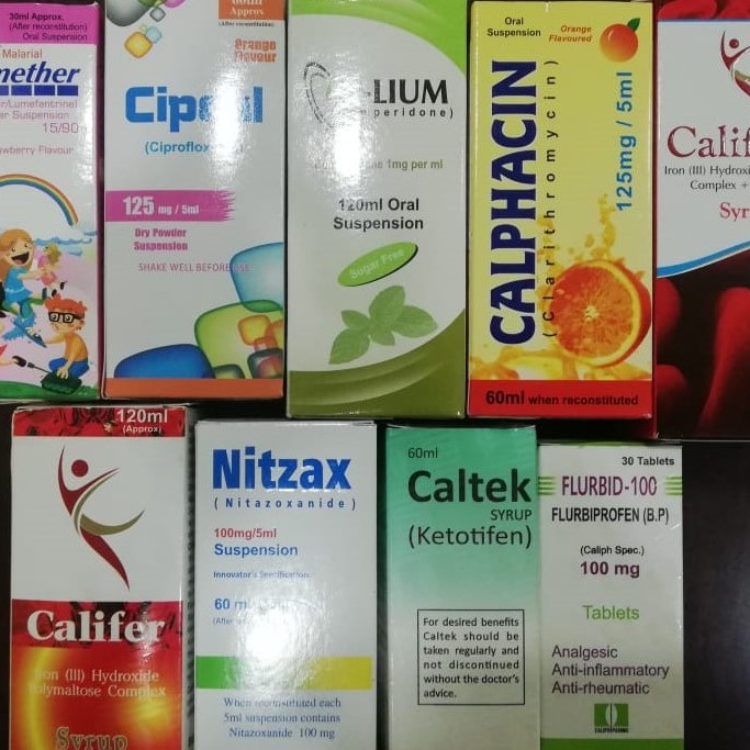 Caliph Pharmaceuticals Products